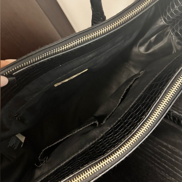 H&M Crocodile-Patterned Handbag - Picture 4 of 4